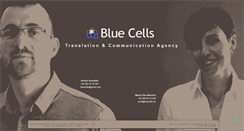 Desktop Screenshot of bluecells.eu